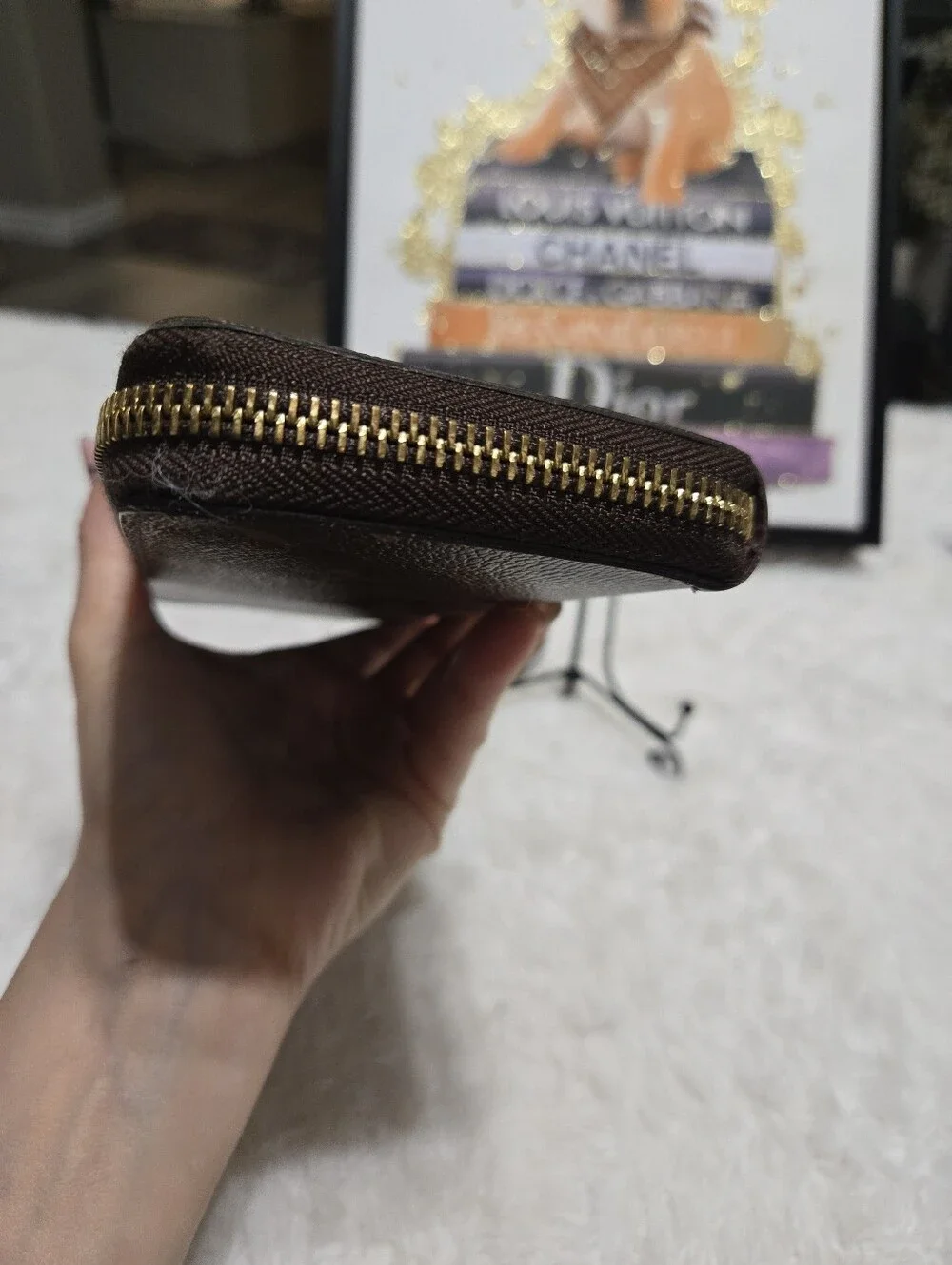 Louis Vuitton LV Monogram Clemence Wallet EUC